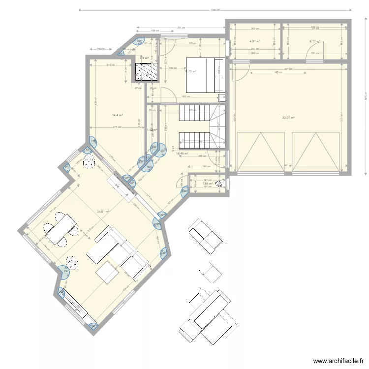 Lucinges v2. Plan de 