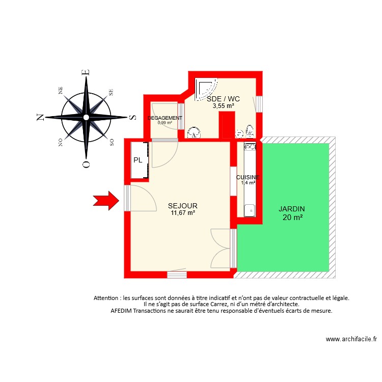 BI 8236. Plan de 0 pièce et 0 m2