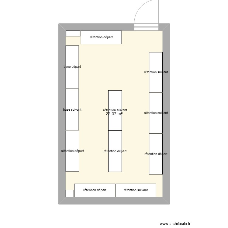 local peinture. Plan de 0 pièce et 0 m2