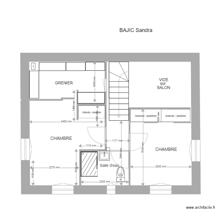 MEZZANINE. Plan de 0 pièce et 0 m2