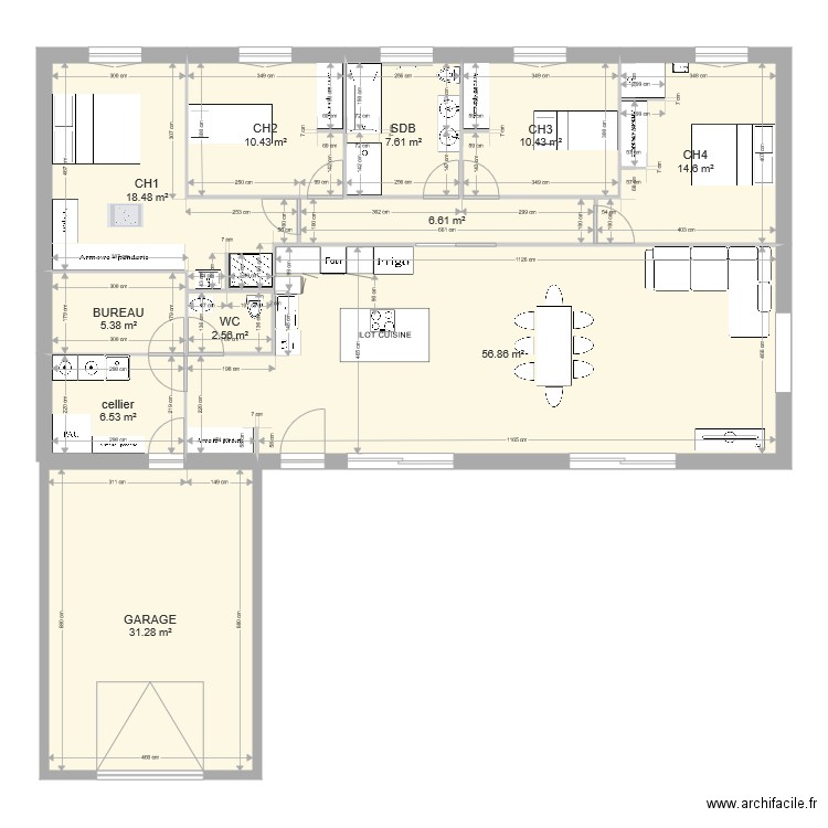 maison epilobes 3A. Plan de 0 pièce et 0 m2