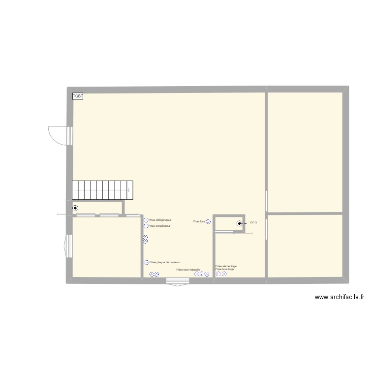 Plans prises de courant. Plan de 0 pièce et 0 m2