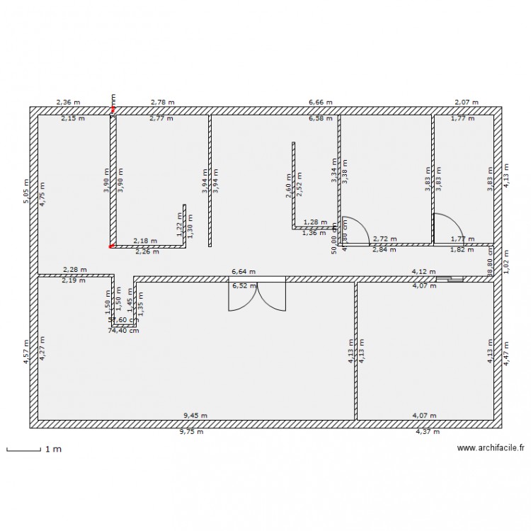 montadelle rdch. Plan de 0 pièce et 0 m2