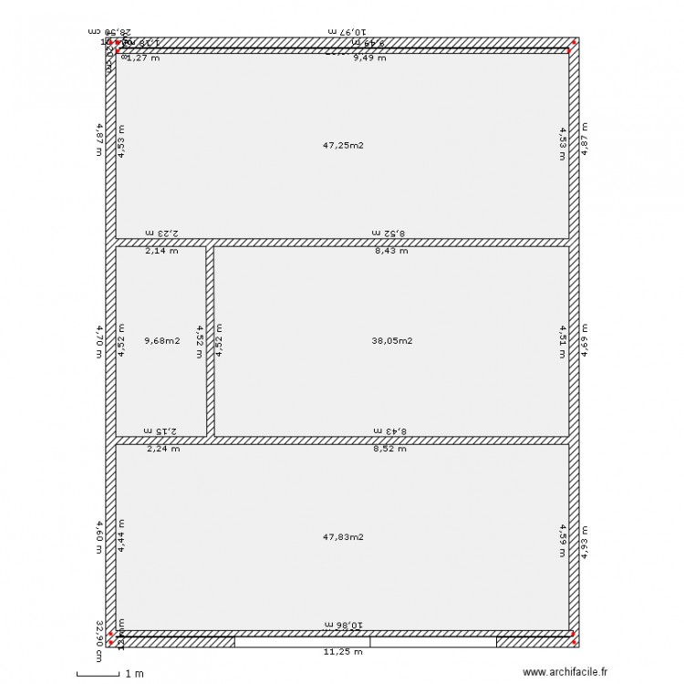charpente metallique. Plan de 0 pièce et 0 m2