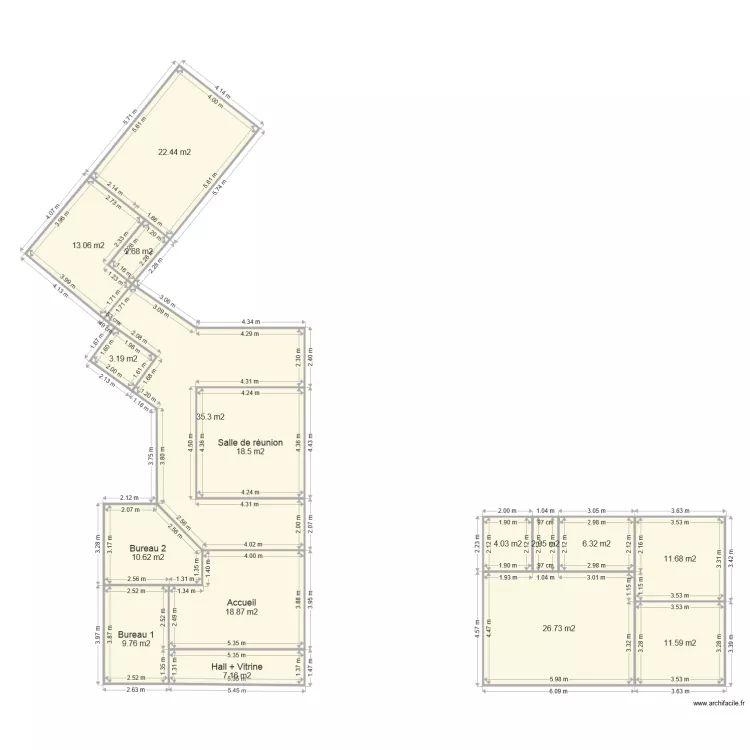 local1. Plan de local1. Plan de