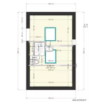 amenagement douche sous comble2