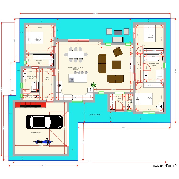 Plan Lycka . Plan de 0 pièce et 0 m2