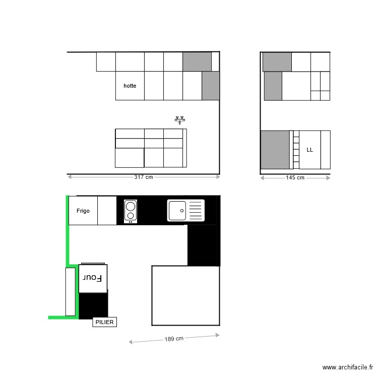 bouret plus. Plan de 0 pièce et 0 m2
