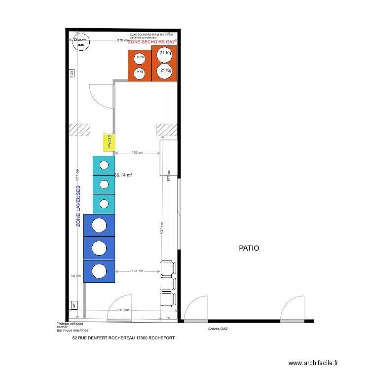 PLAN DENFERT ROCHEREAU . Plan de 0 pièce et 0 m2