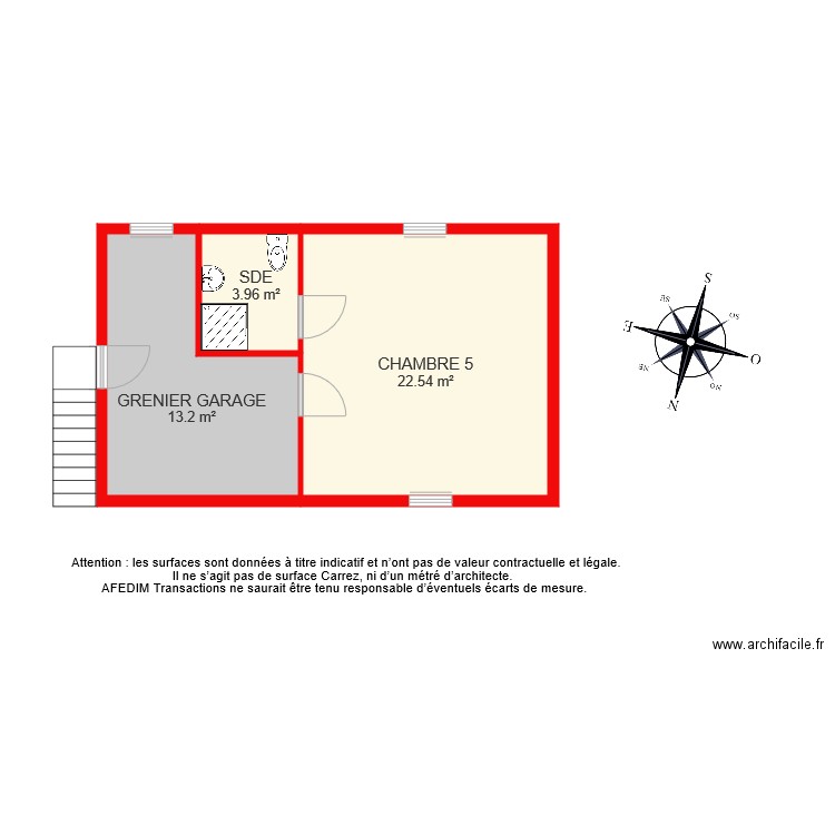 BI 6205 GRENIER . Plan de 0 pièce et 0 m2