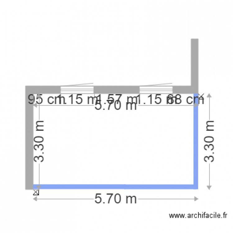 HAURAY. Plan de 0 pièce et 0 m2