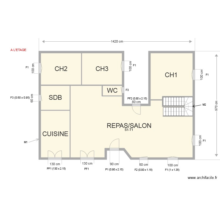 ALI GAMLI. Plan de 0 pièce et 0 m2