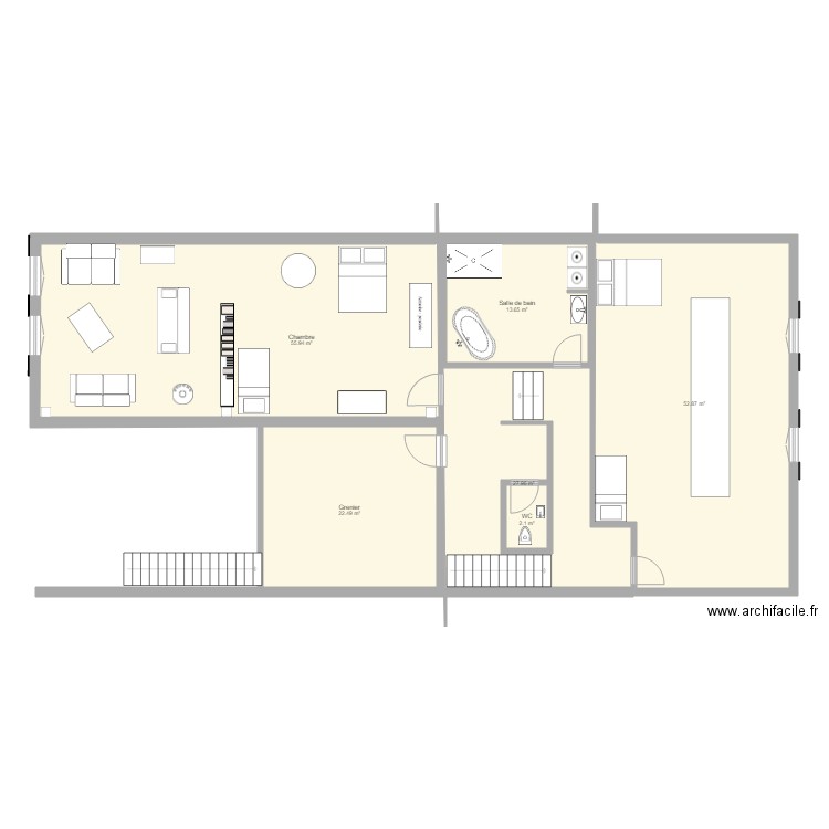 etage0101. Plan de 0 pièce et 0 m2