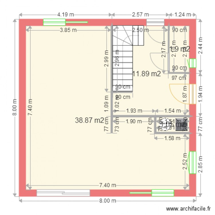 maison julia 100. Plan de 0 pièce et 0 m2