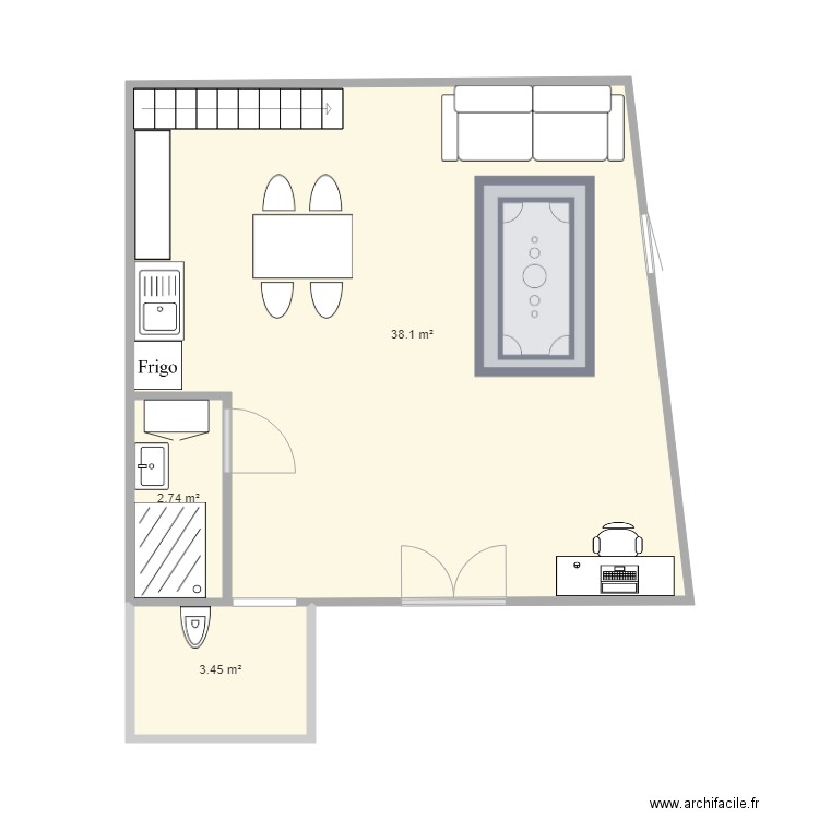 vauban. Plan de 0 pièce et 0 m2