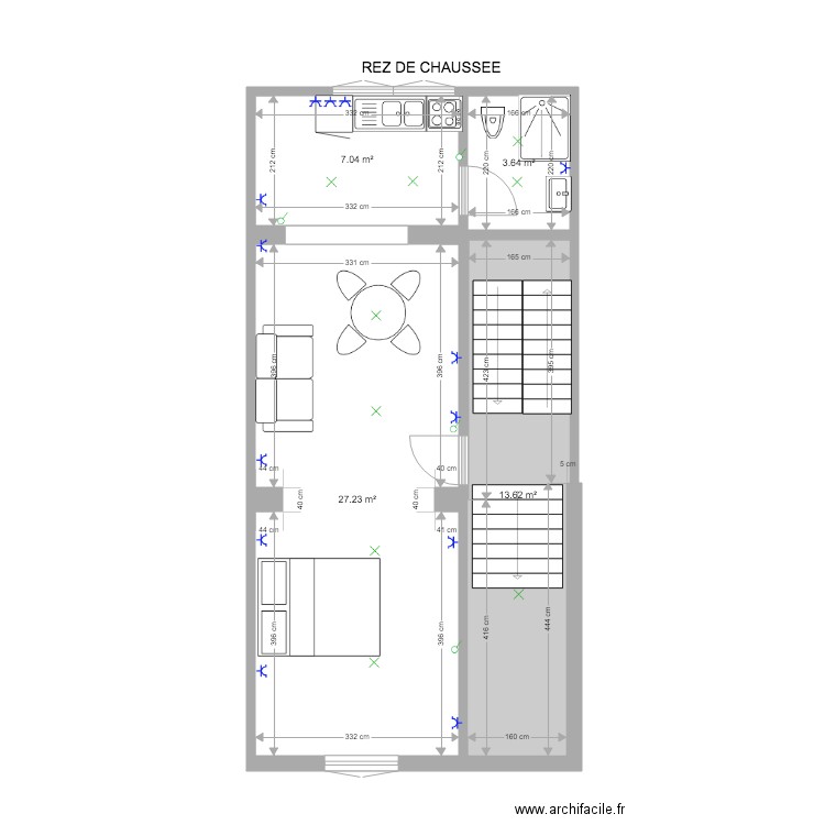 Mtype ROSSINI  REZ  Niv 1. Plan de 0 pièce et 0 m2