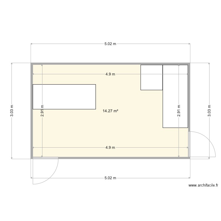 Salle pause . Plan de 0 pièce et 0 m2