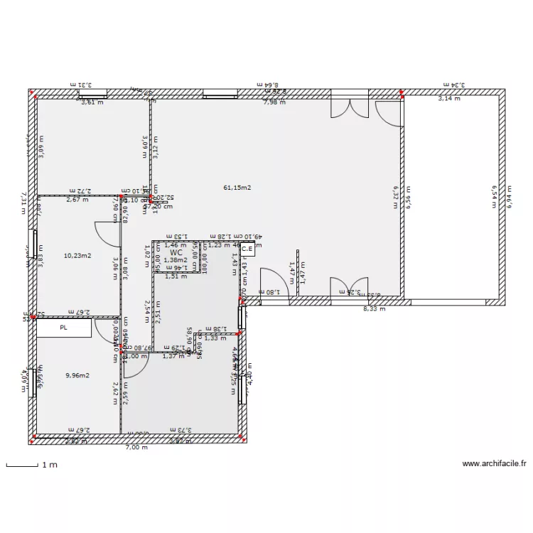 PLAN modif 2. Plan de PLAN modif 2. Plan de