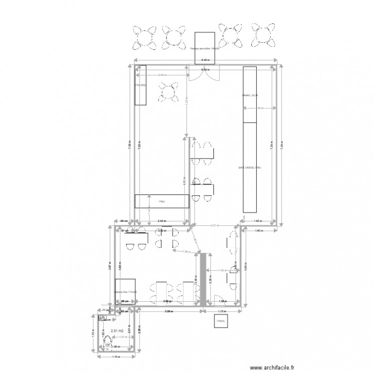 LE LONGCHAMP MER PLAN PROJET. Plan de 0 pièce et 0 m2