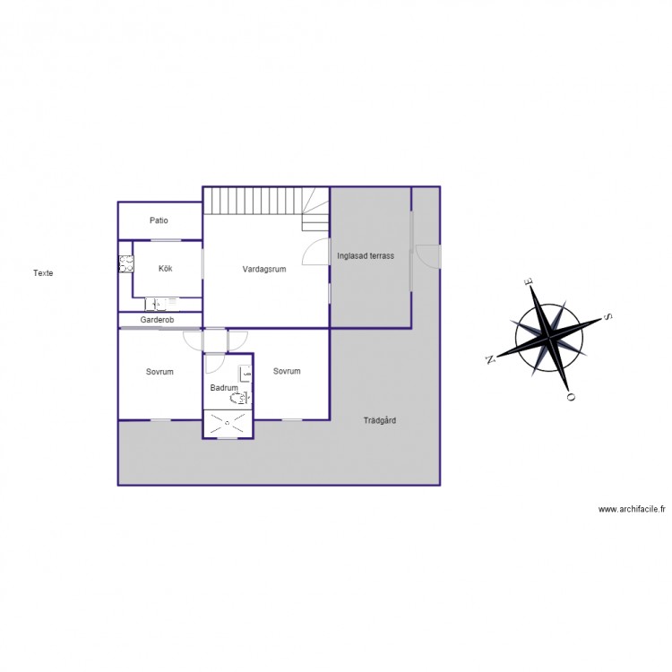 Planritning Serena II. Plan de 0 pièce et 0 m2