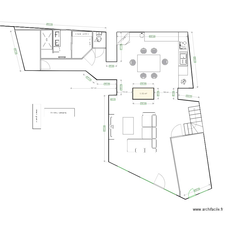 val banque pop. Plan de 0 pièce et 0 m2