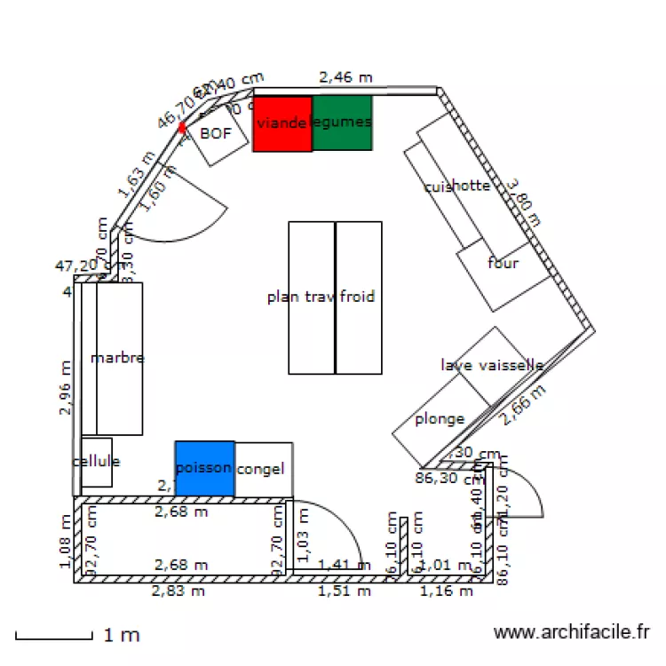 labo lormont. Plan de 