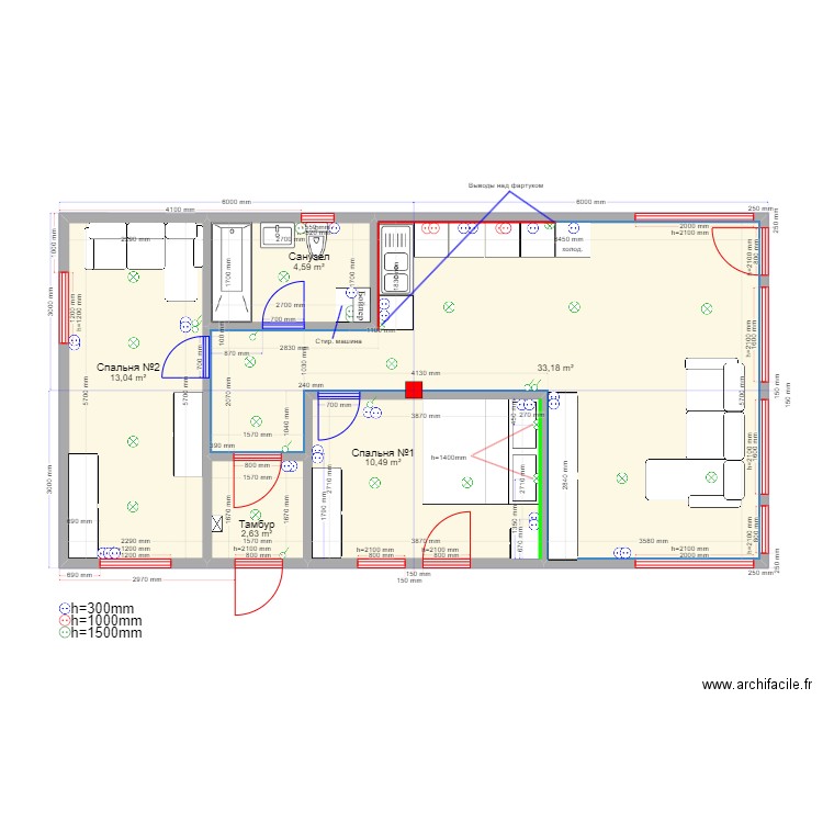 Абрамово изм. Plan de 0 pièce et 0 m2