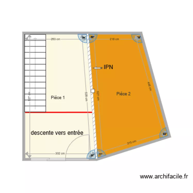 Forest projet. Plan de 
