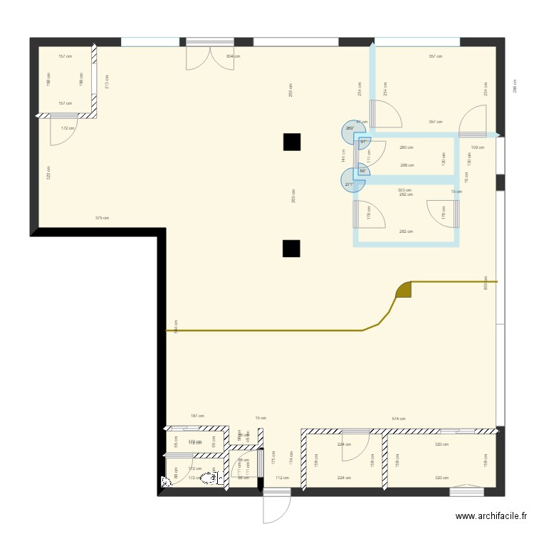 projet DEF ACTU. Plan de 0 pièce et 0 m2