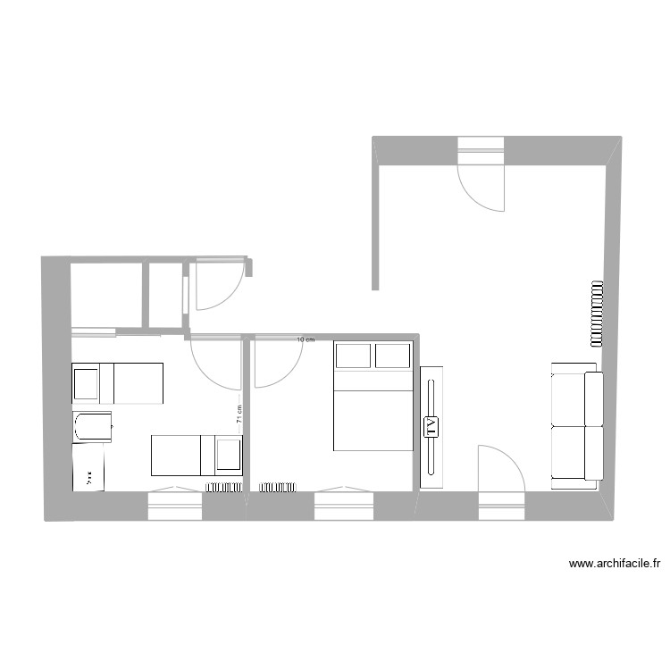 Aspremont Literie. Plan de 0 pièce et 0 m2