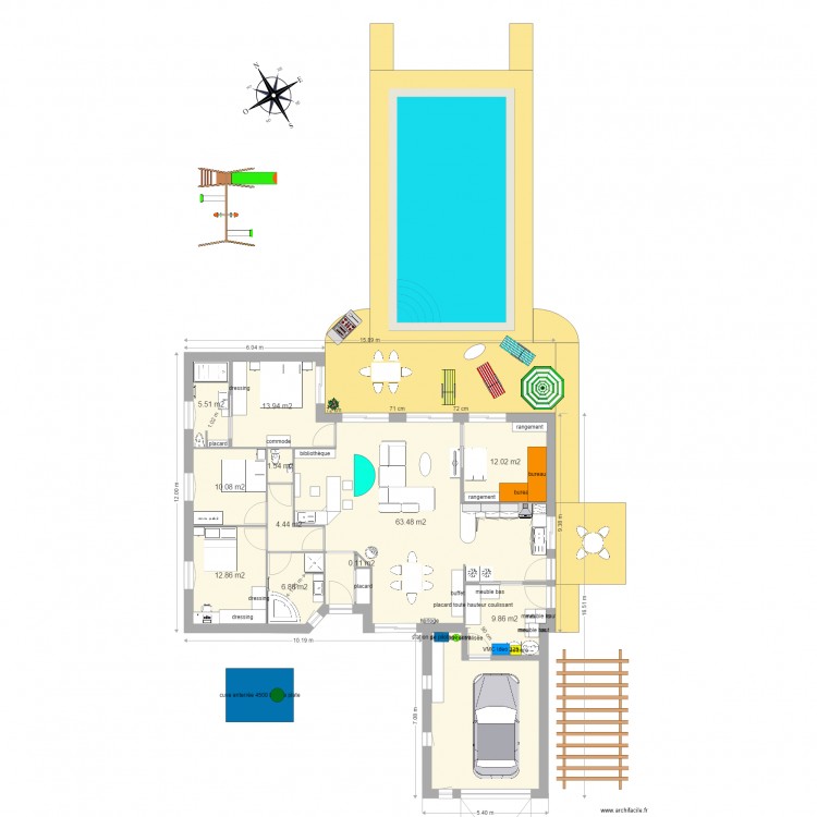 espace habitat v2. Plan de 0 pièce et 0 m2