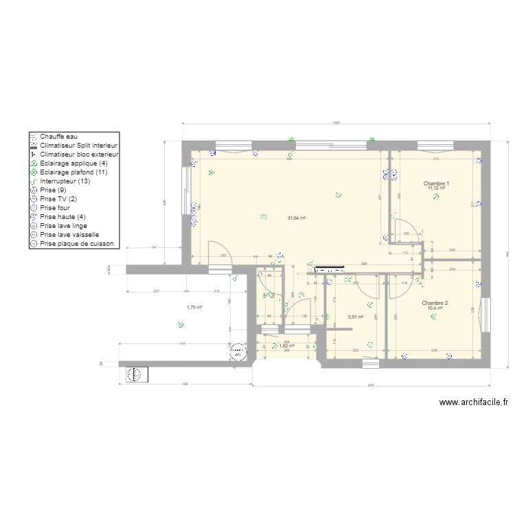 V10 elec. Plan de 0 pièce et 0 m2