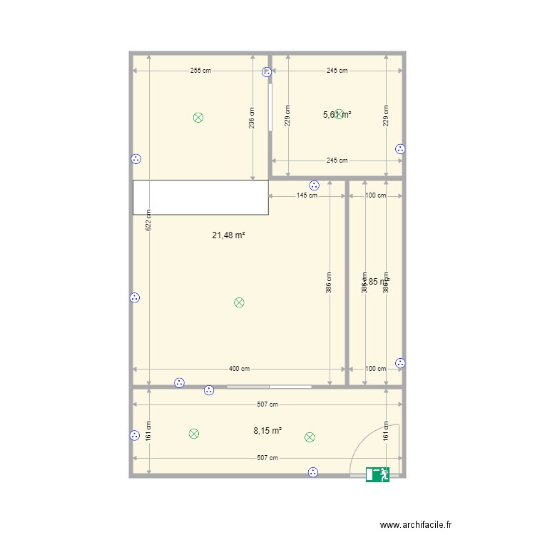 salle japon. Plan de 0 pièce et 0 m2