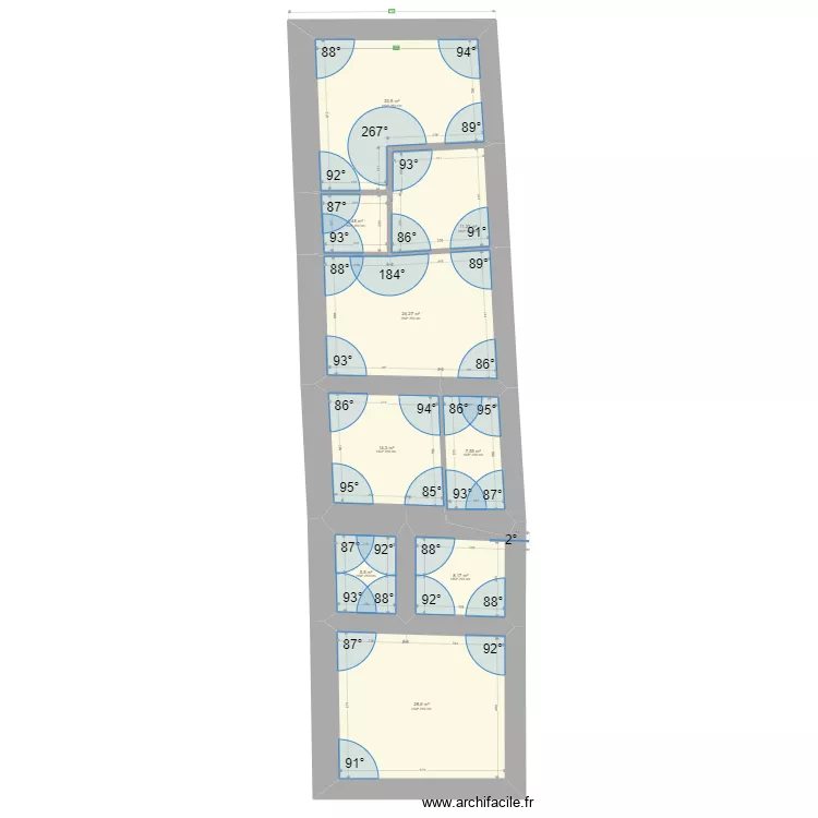 Chamaillard Existant RDC hors ouverture. Plan de Chamaillard Existant RDC hors ouverture. Plan de
