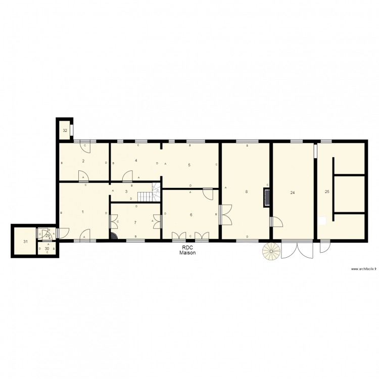 174484 NAMY CEPIN Plomb. Plan de 0 pièce et 0 m2