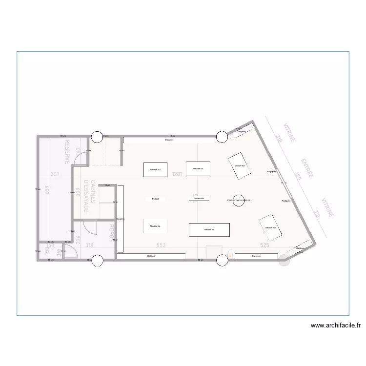 PA EURALILLE. Plan de 