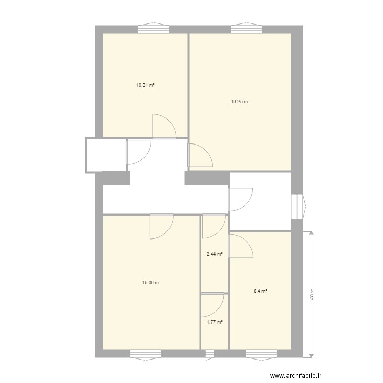 maison. Plan de 0 pièce et 0 m2