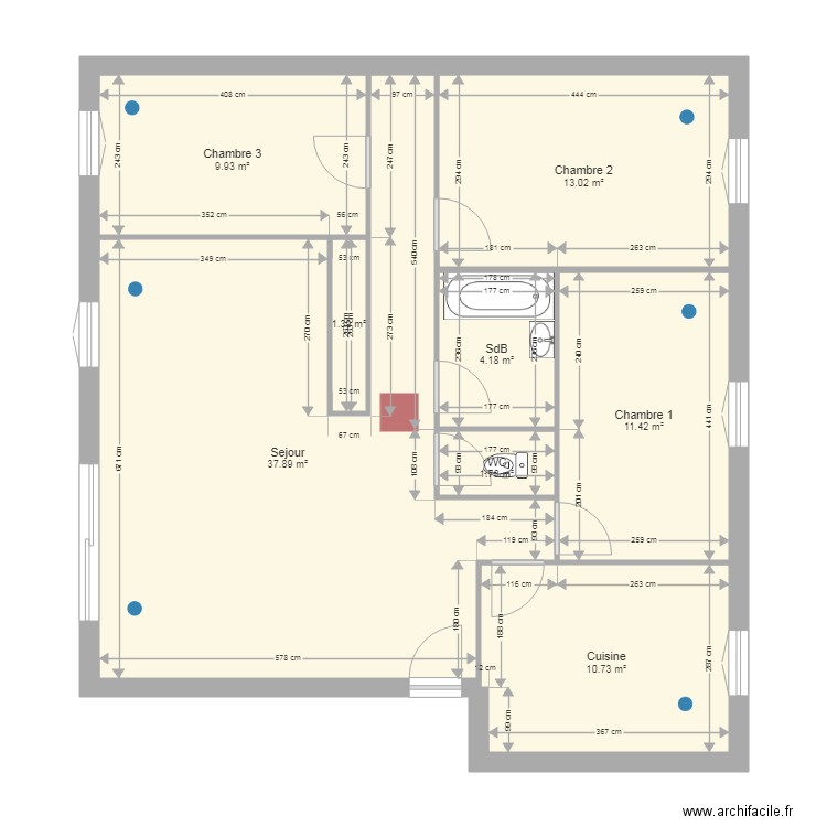 LAPALUD. Plan de 0 pièce et 0 m2