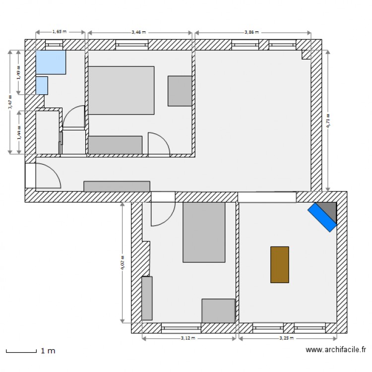 Travaux3. Plan de 0 pièce et 0 m2