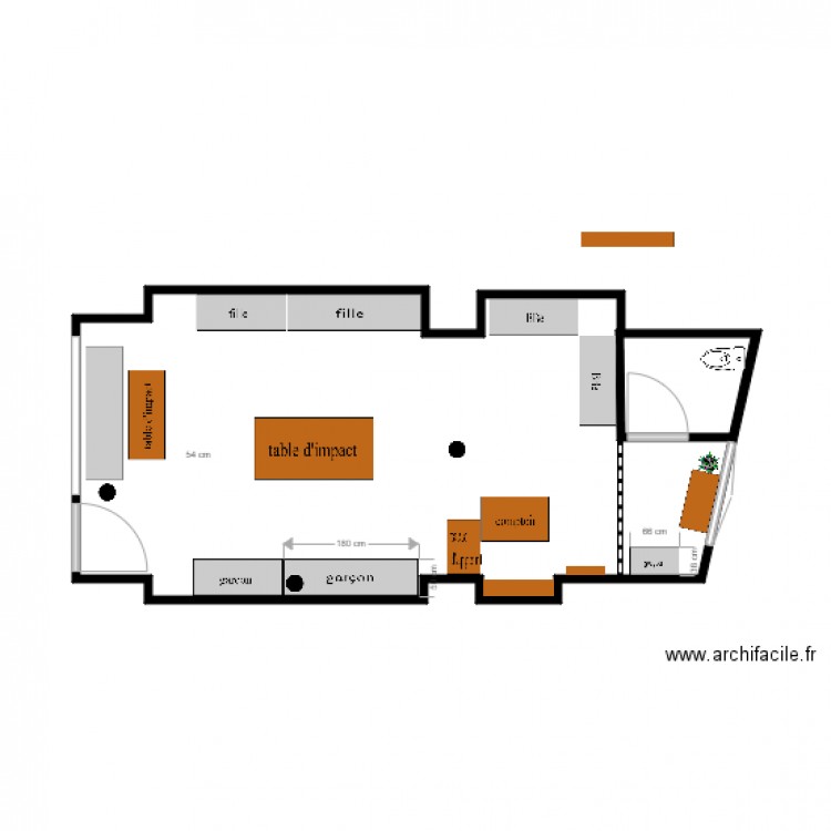 A et les P NANTES V. Plan de 0 pièce et 0 m2