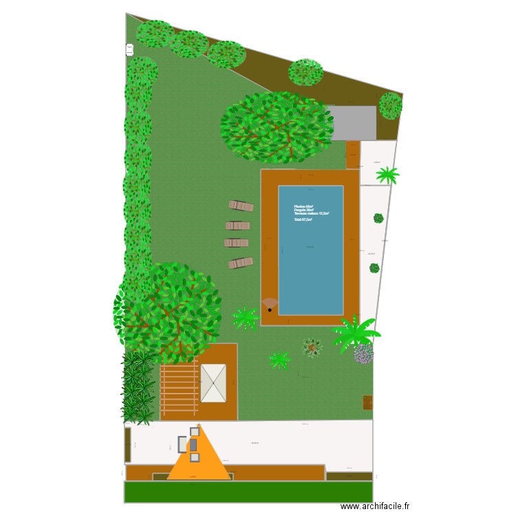 Piscine V2. Plan de 0 pièce et 0 m2