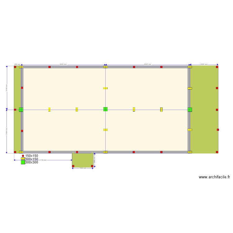 Анастасия Истра Сваи. Plan de 4 pièces et 83 m2