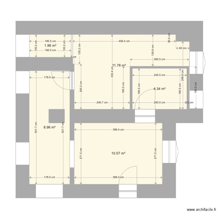 LOPEZ 77 SALLE RX V1. Plan de 0 pièce et 0 m2