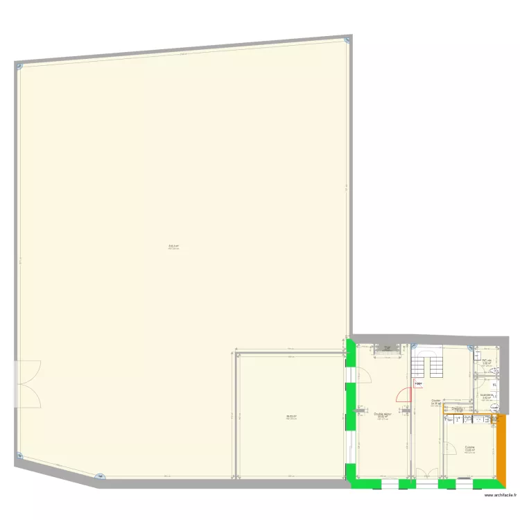 Maison Madeleine masse. Plan de Maison Madeleine masse. Plan de
