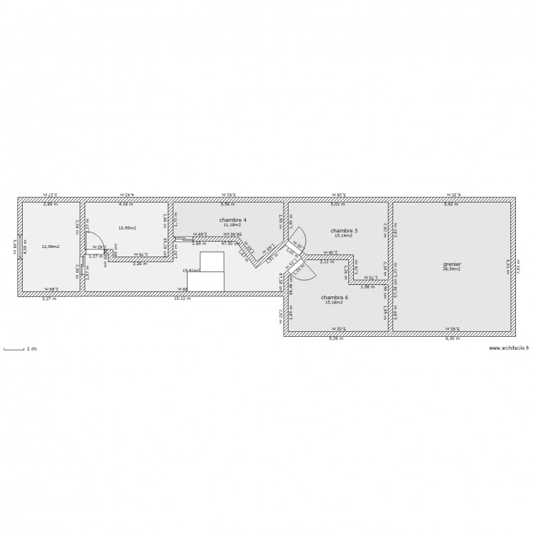 fermettehaut. Plan de 0 pièce et 0 m2