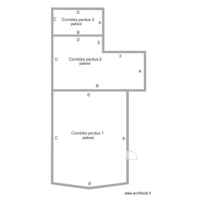 combles Clement lydie. Plan de 0 pièce et 0 m2