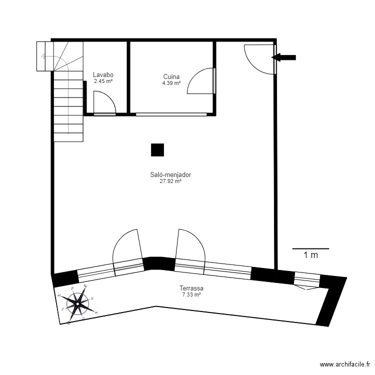 ED TIFFANIS AV EL TRAVES 1 ESC 1 PLANTA 4 AP 614. Plan de 0 pièce et 0 m2