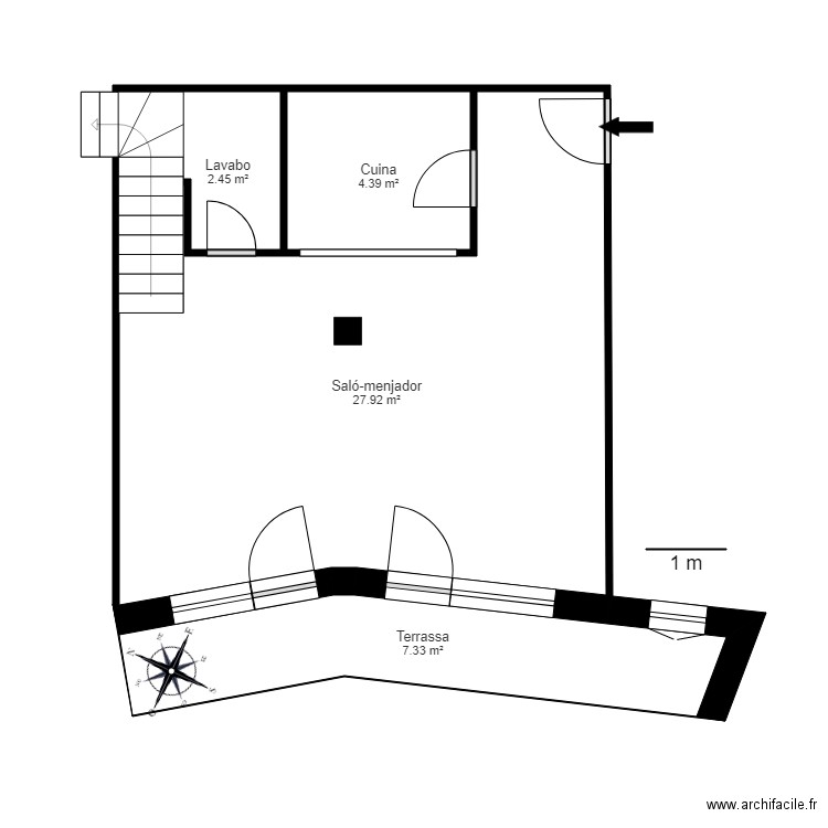 ED TIFFANIS AV EL TRAVES 1 ESC 1 PLANTA 4 AP 614. Plan de 0 pièce et 0 m2