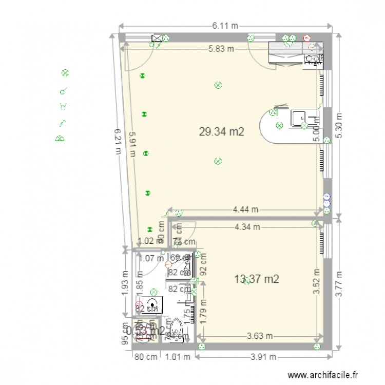 PUB  2G V5. Plan de 0 pièce et 0 m2