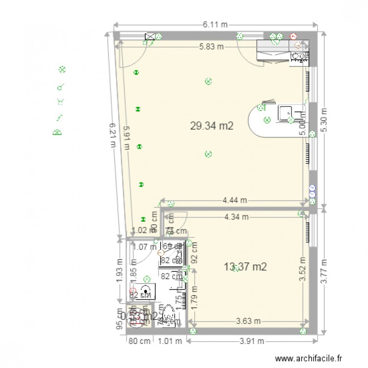 PUB  2G V5. Plan de 0 pièce et 0 m2